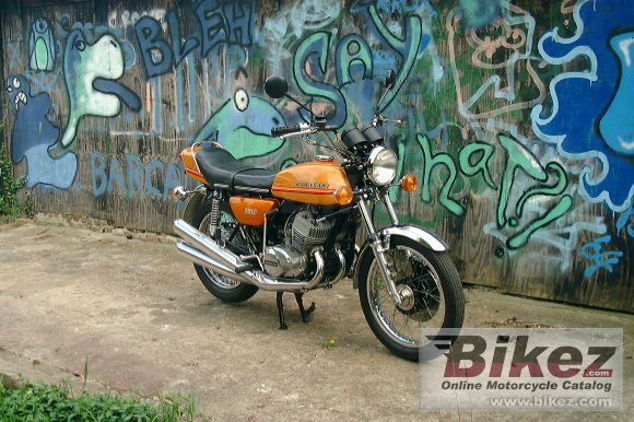 1973 kawasaki 750 h 2 mach iv photo